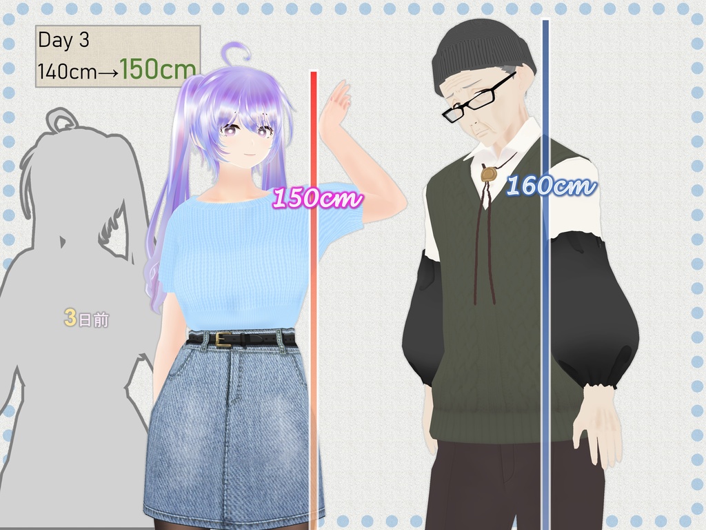 女子だけ成長 男子を追い抜く 成長音~絵画館編~(pdf, jpg, mp4)