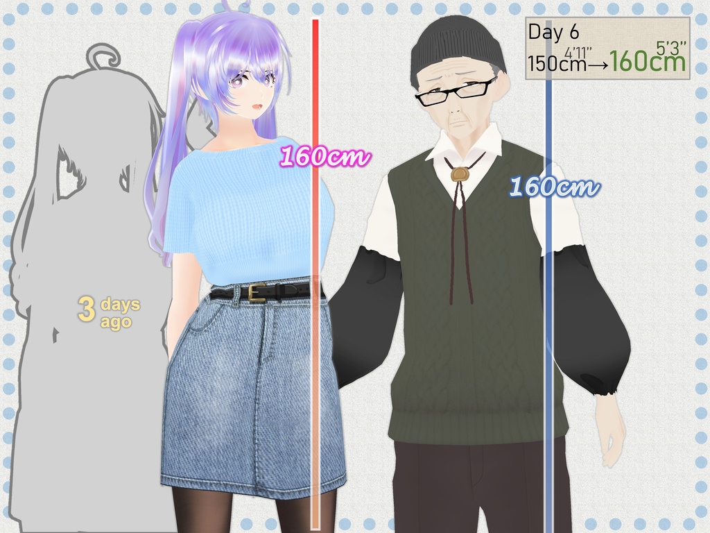 Outgrowing only girls, Overtake boys, Growth sound. Mural Museum Arc(pdf, jpg, mp4)