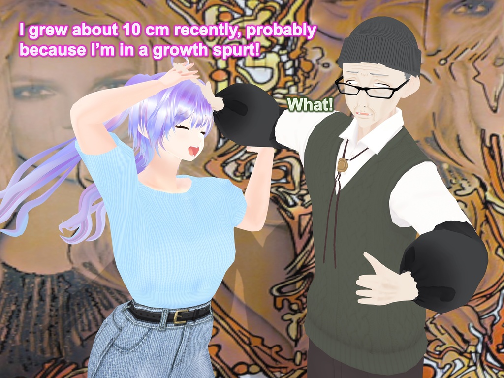 Outgrowing only girls, Overtake boys, Growth sound. Mural Museum Arc(pdf, jpg, mp4)