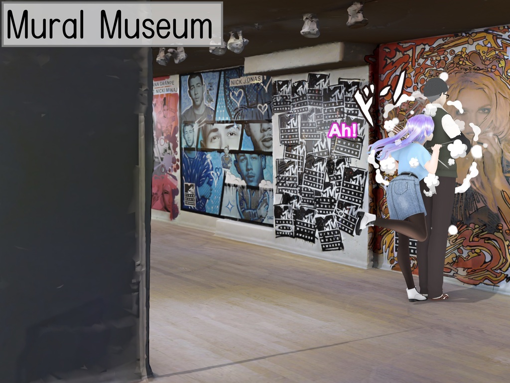 Outgrowing only girls, Overtake boys, Growth sound. Mural Museum Arc(pdf, jpg, mp4)