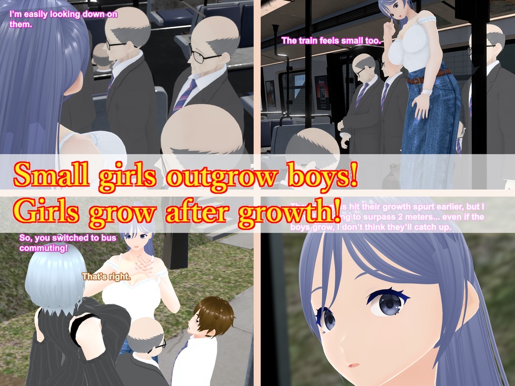 Outgrowing only girls, Overtake boys, Growth sound. Train Arc(pdf, jpg, mp4)