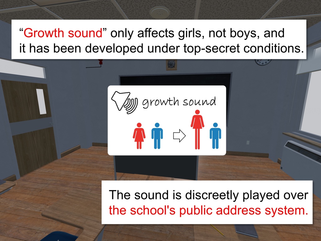 (free trial)Outgrowing only girls, Overtake boys, Growth sound Rabbit Arc(pdf, jpg, mp4)