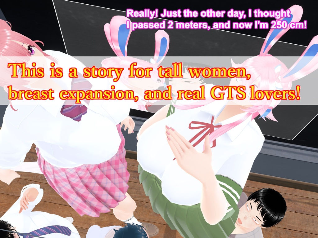 (free trial)Outgrowing only girls, Overtake boys, Growth sound Rabbit Arc(pdf, jpg, mp4)