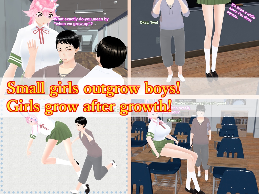 (free trial)Outgrowing only girls, Overtake boys, Growth sound Rabbit Arc(pdf, jpg, mp4)