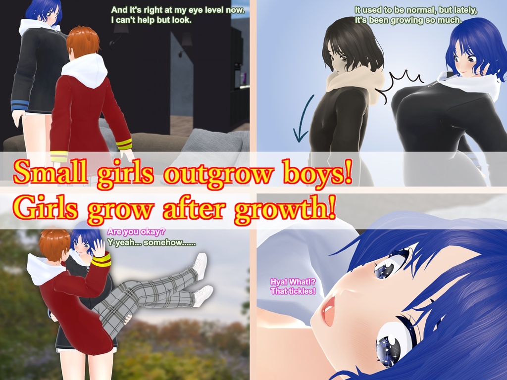 Outgrowing only girls, Overtake boys, Growth sound. Lovestruck girlfriend Arc(pdf, jpg, mp4)