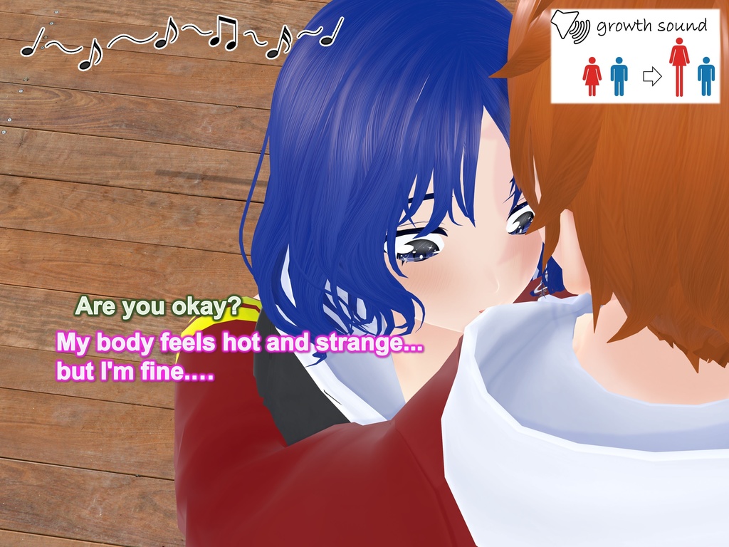 Outgrowing only girls, Overtake boys, Growth sound. Lovestruck girlfriend Arc(pdf, jpg, mp4)