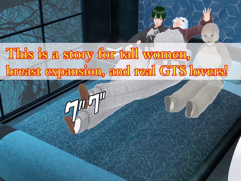 Outgrowing only girls, Overtake boys, Growth sound. Loungewear Arc(pdf, jpg, mp4)