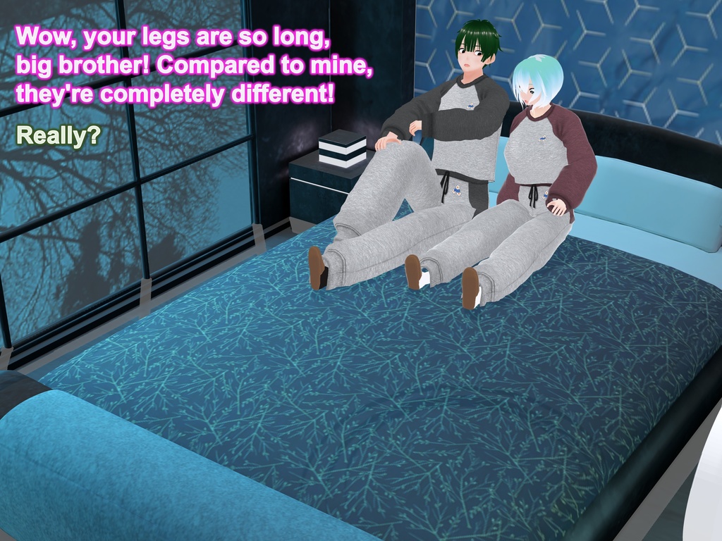 Outgrowing only girls, Overtake boys, Growth sound. Loungewear Arc(pdf, jpg, mp4)