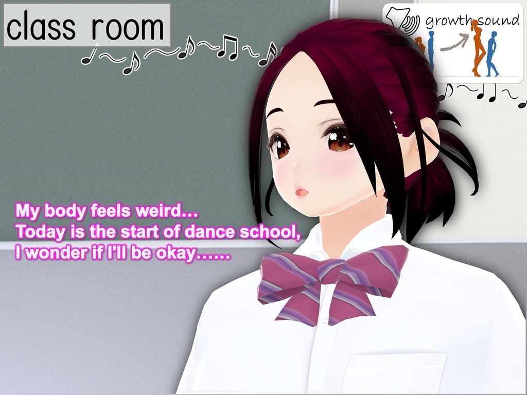 Outgrowing only girls, Overtake boys, Growth sound. Dance school Arc(pdf, jpg, mp4)