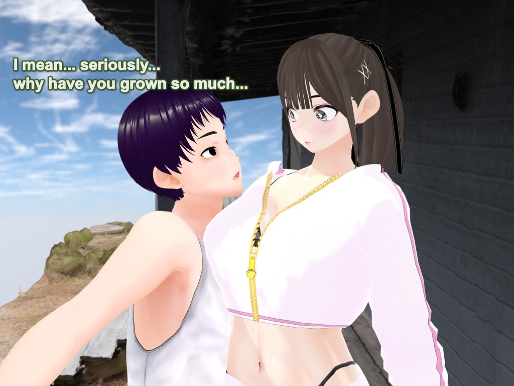 Outgrowing only girls, Overtake boys, Growth sound. Summer Vacation Arc(pdf, jpg, mp4)