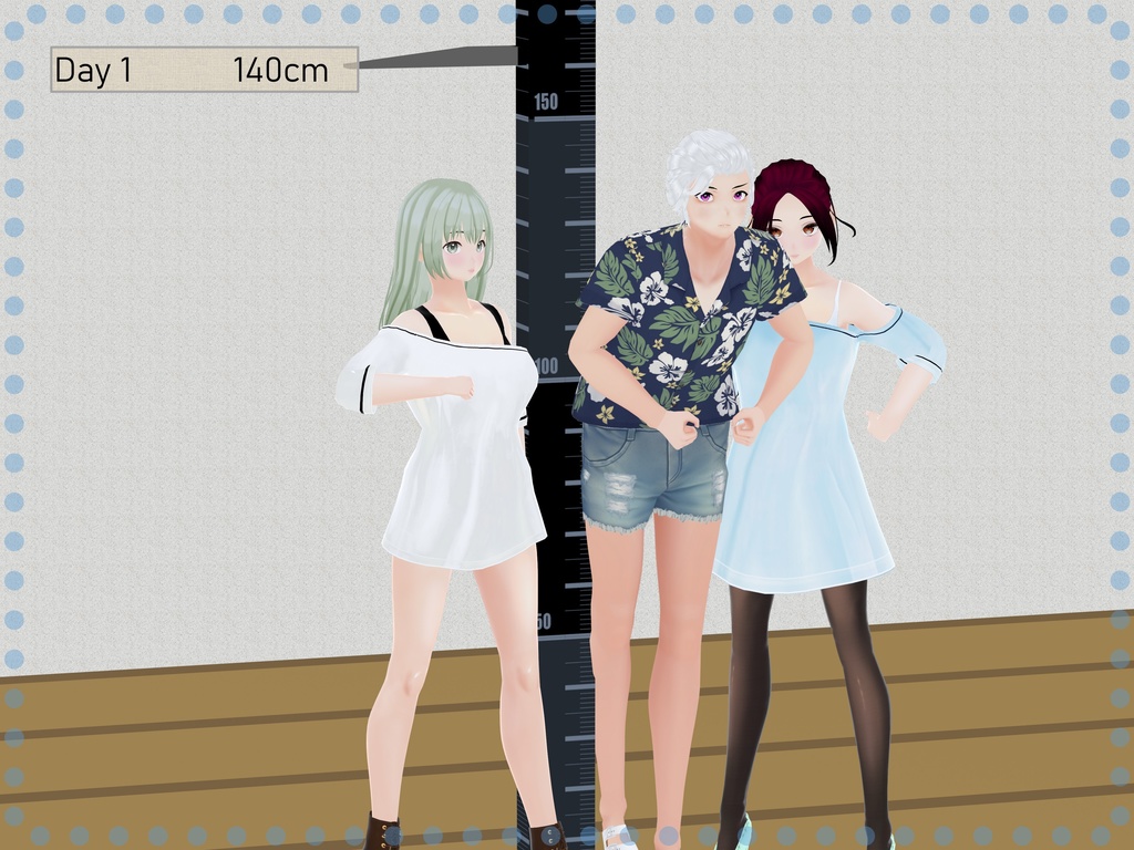 女子だけ成長 男子を追い抜く 成長音~路地裏編~(pdf, jpg, mp4)