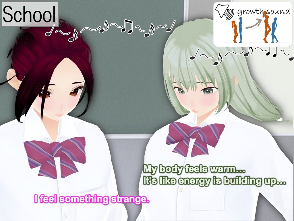 Outgrowing only girls, Overtake boys, Growth sound. Alleyway Arc(pdf, jpg, mp4)