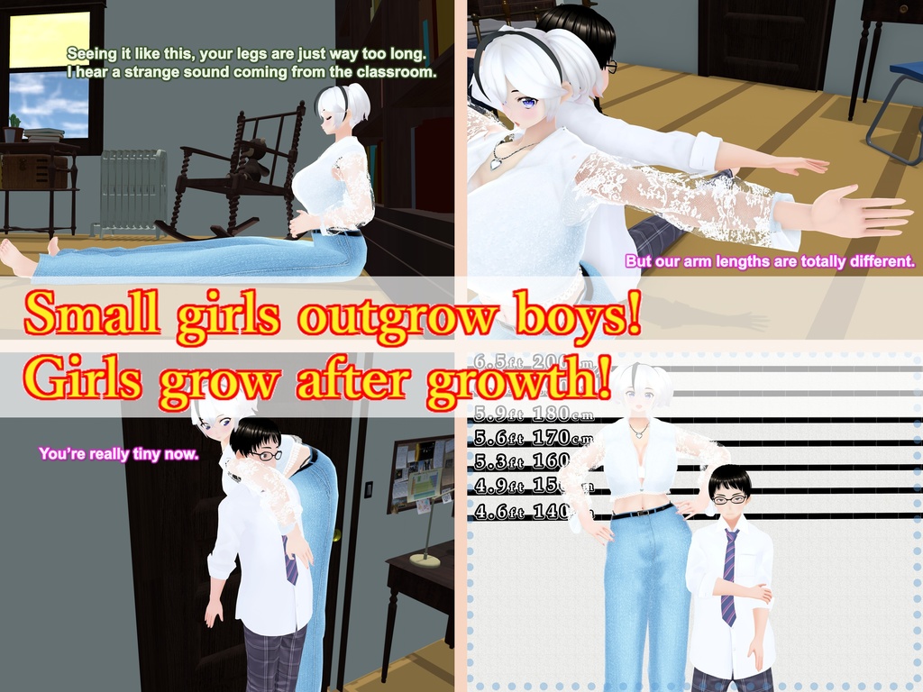 Outgrowing only girls, Overtake boys, Growth sound. Yoga Arc(pdf, jpg, mp4)