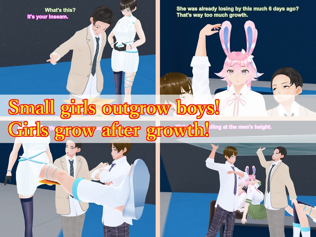 Outgrowing only girls, Overtake boys, Growth sound. VRroom Arc(pdf, jpg, mp4)
