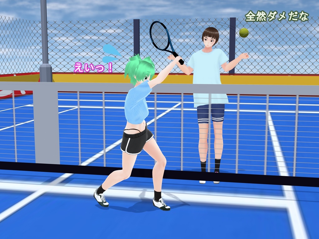 女子だけ成長 男子を追い抜く 成長音~テニス編~(pdf, jpg, mp4)