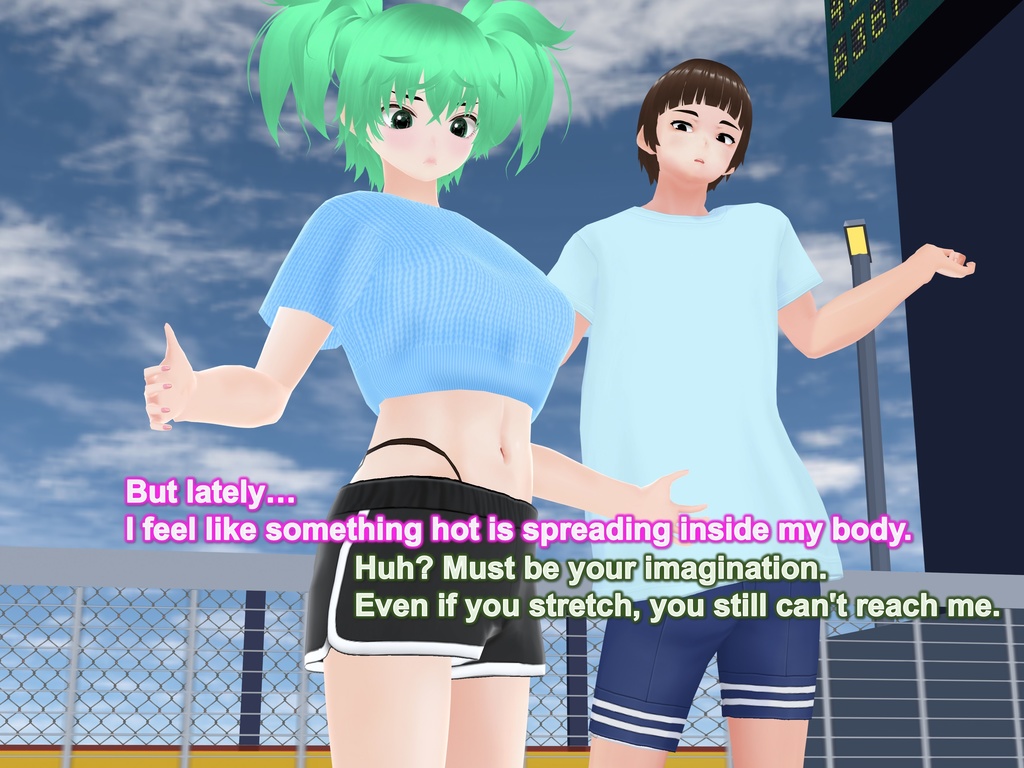 Outgrowing only girls, Overtake boys, Growth sound. Tennis Arc(pdf, jpg, mp4)