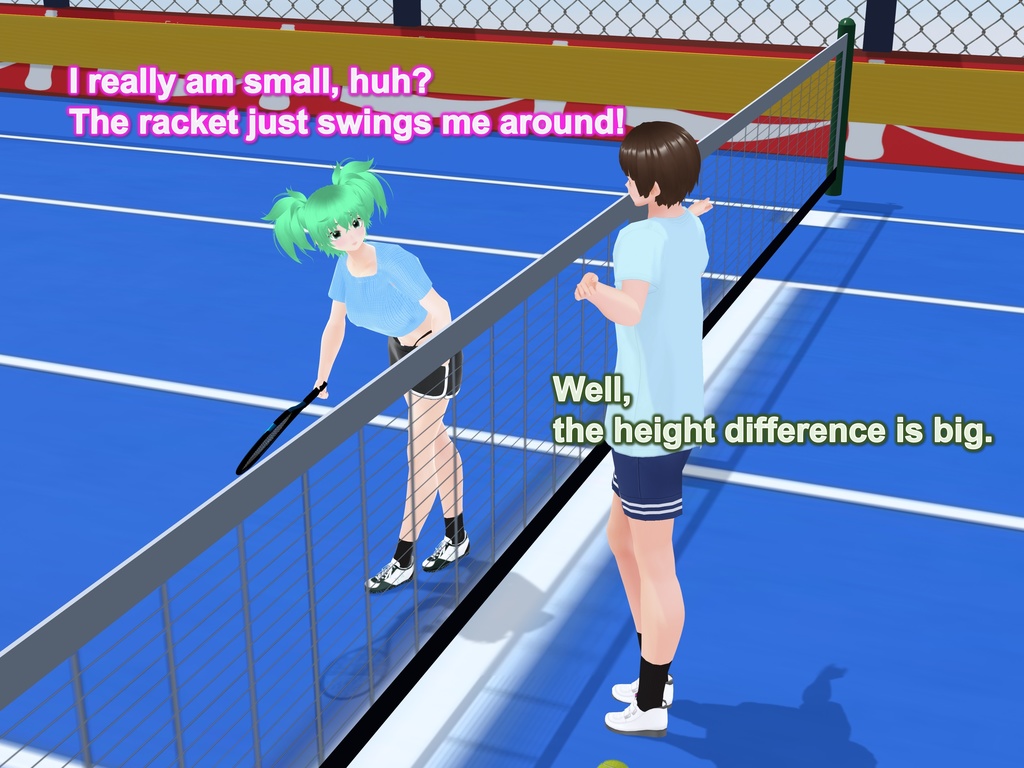 Outgrowing only girls, Overtake boys, Growth sound. Tennis Arc(pdf, jpg, mp4)