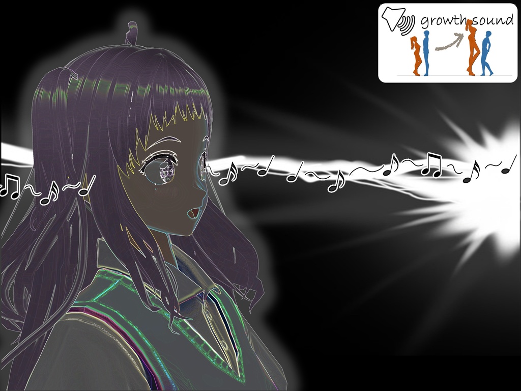 Outgrowing only girls, Overtake boys, Growth sound. Step Arc(pdf, jpg, mp4)