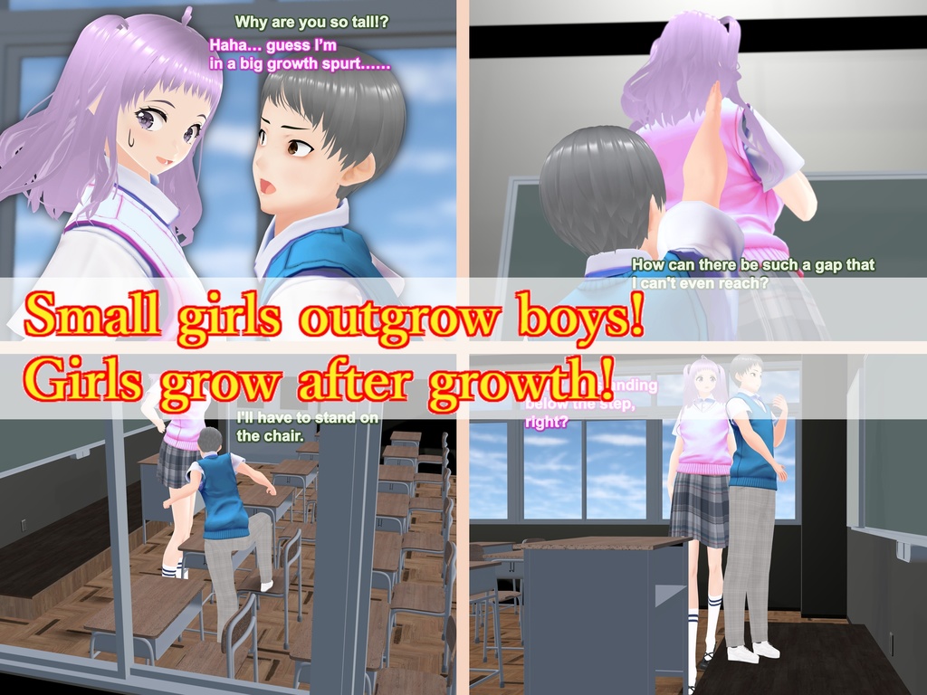 Outgrowing only girls, Overtake boys, Growth sound. Step Arc(pdf, jpg, mp4)
