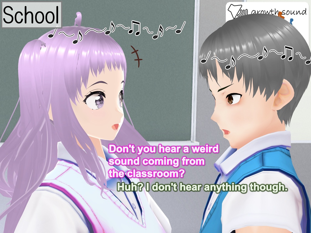 Outgrowing only girls, Overtake boys, Growth sound. Step Arc(pdf, jpg, mp4)