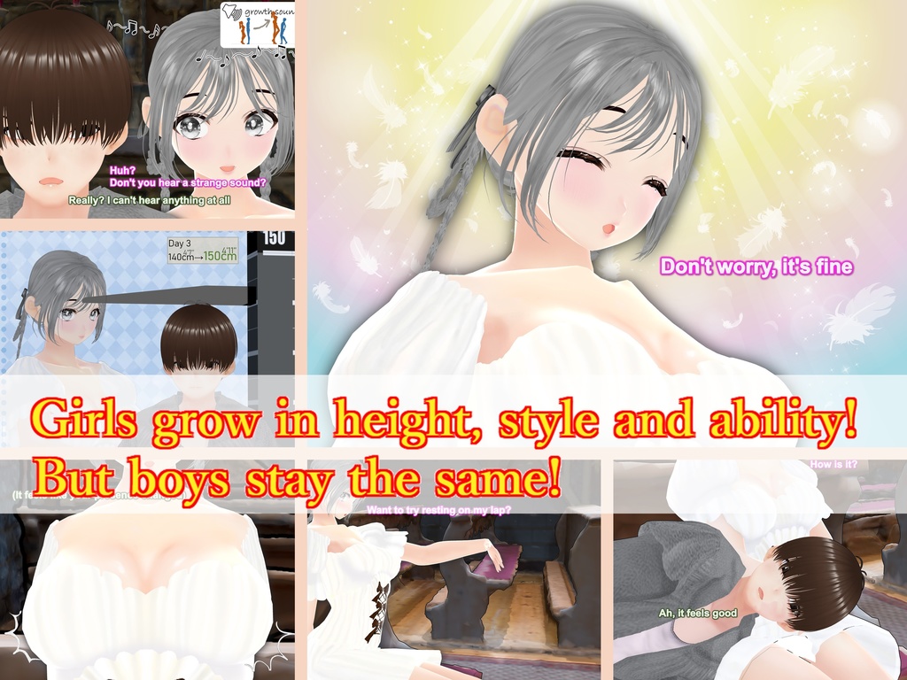 Outgrowing only girls, Overtake boys, Growth sound. church Arc(pdf, jpg, mp4)