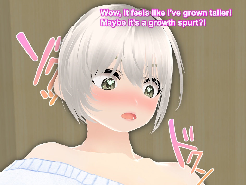 Outgrowing only girls, Overtake boys, Growth sound. headpiece Arc(pdf, jpg, mp4)