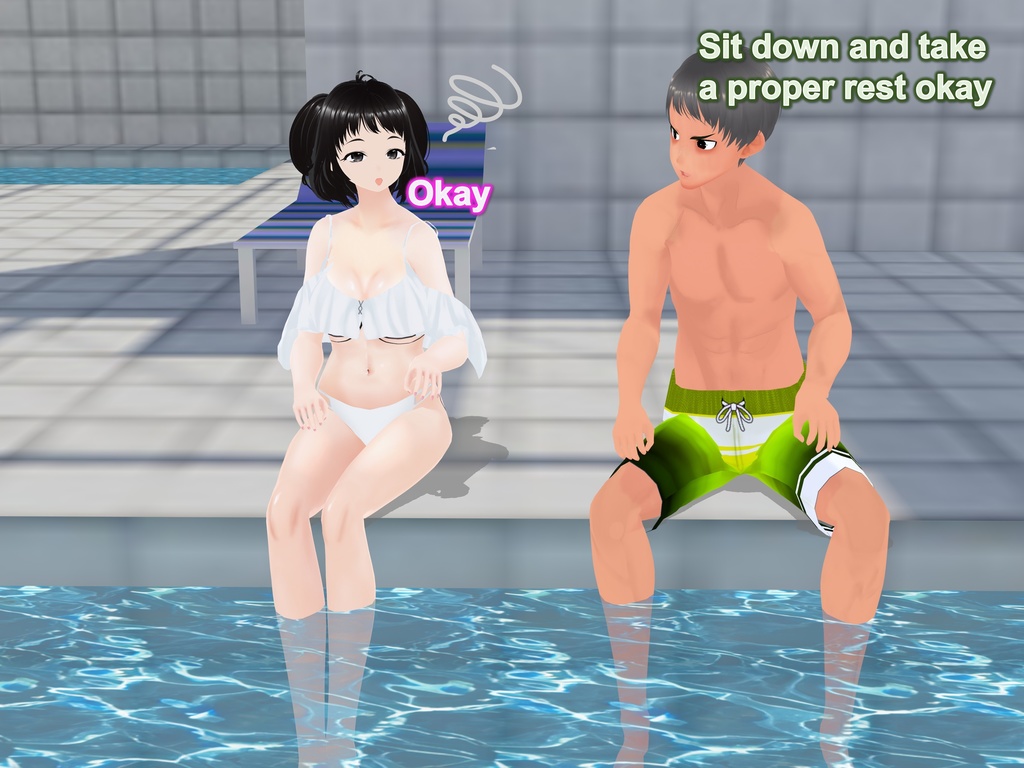 Outgrowing only girls, Overtake boys, Growth sound. pool Arc