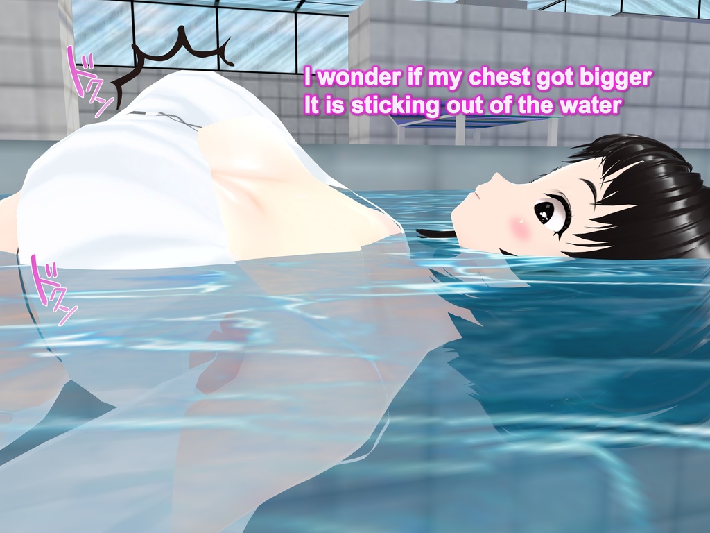 Outgrowing only girls, Overtake boys, Growth sound. pool Arc