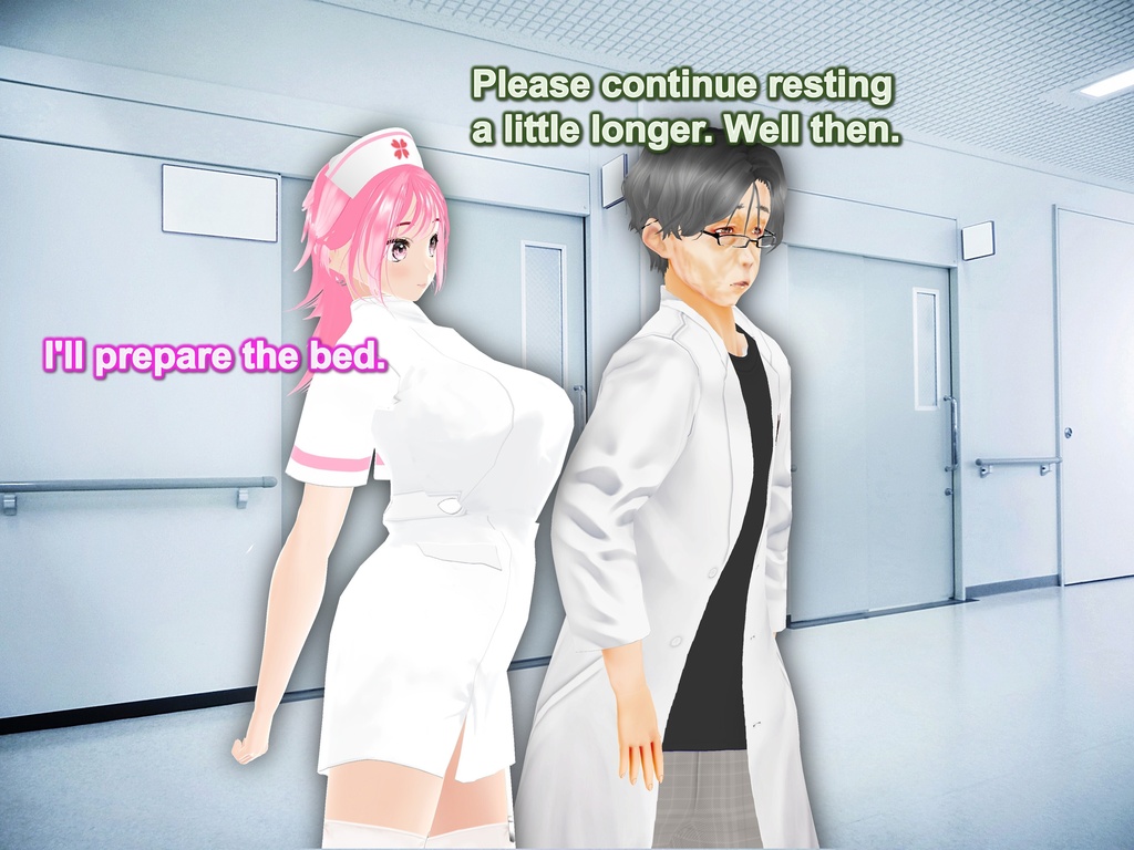 Outgrowing only girls, Overtake boys, Growth sound. hospital Arc