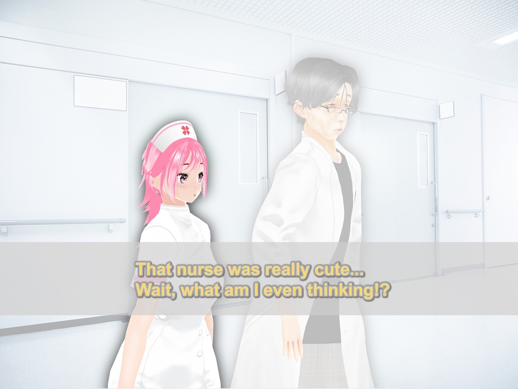 Outgrowing only girls, Overtake boys, Growth sound. hospital Arc