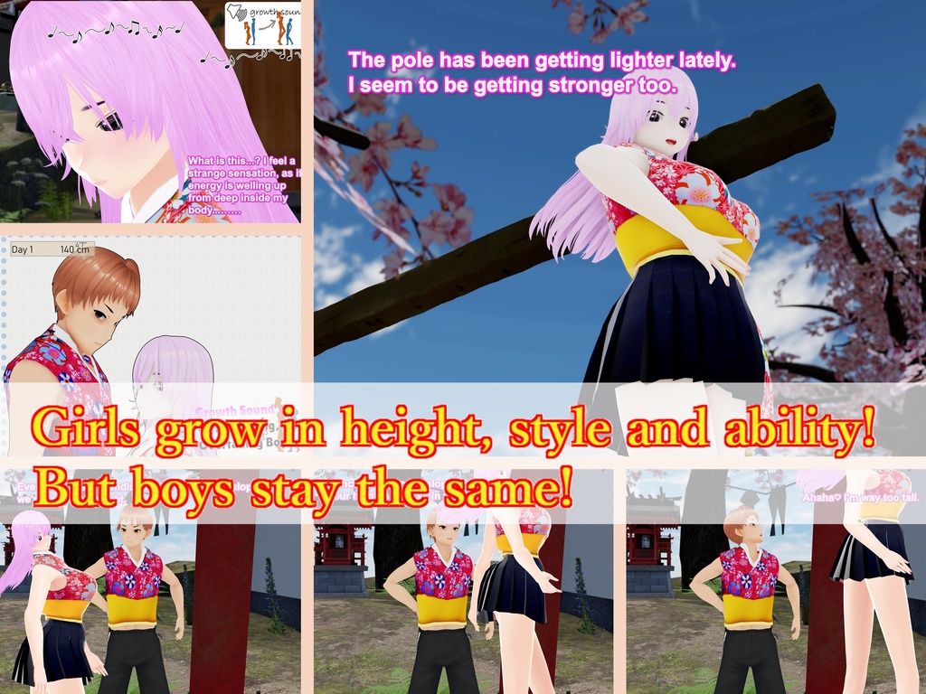 Girls Grow, Overtaking Boys — Growth Sound Festival