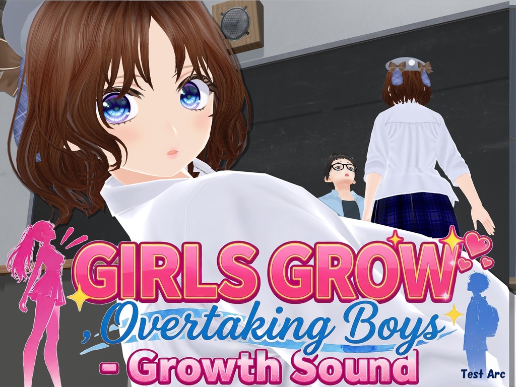 Girls Grow, Overtaking Boys — Growth Sound : Test