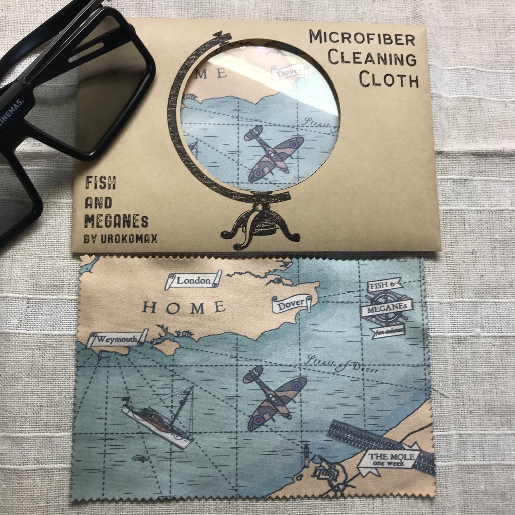 ダンケルク　メガネ拭き