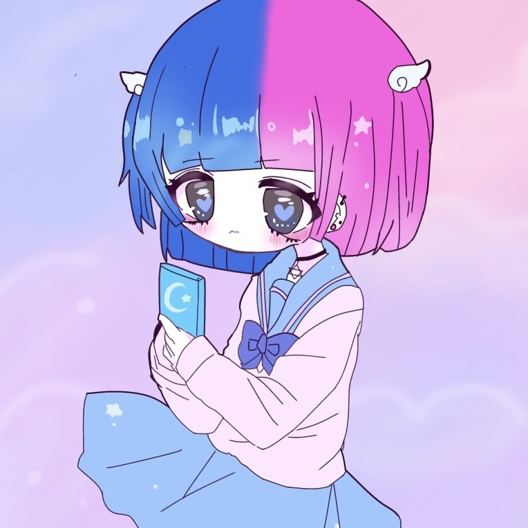 魔法少女のステッカー