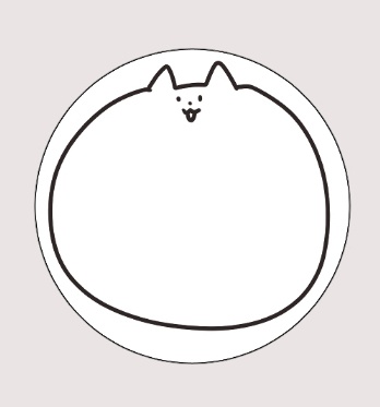 あまみねこぷにぷに缶バッチ