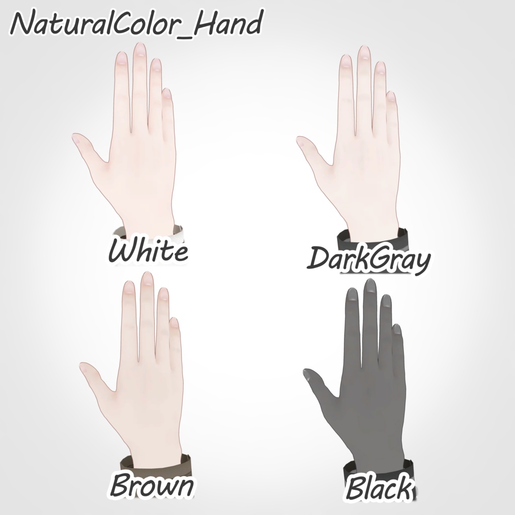 <無料>【山羊のメア専用】Natural Color Nail Texture