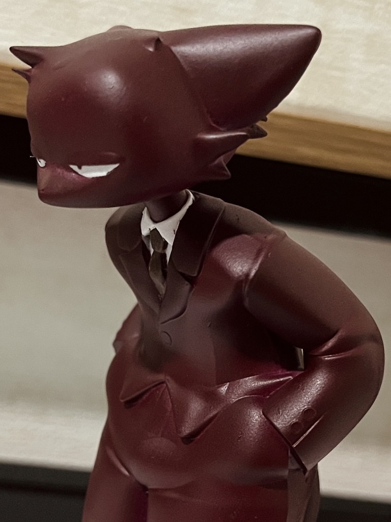 黒猫フィギュア