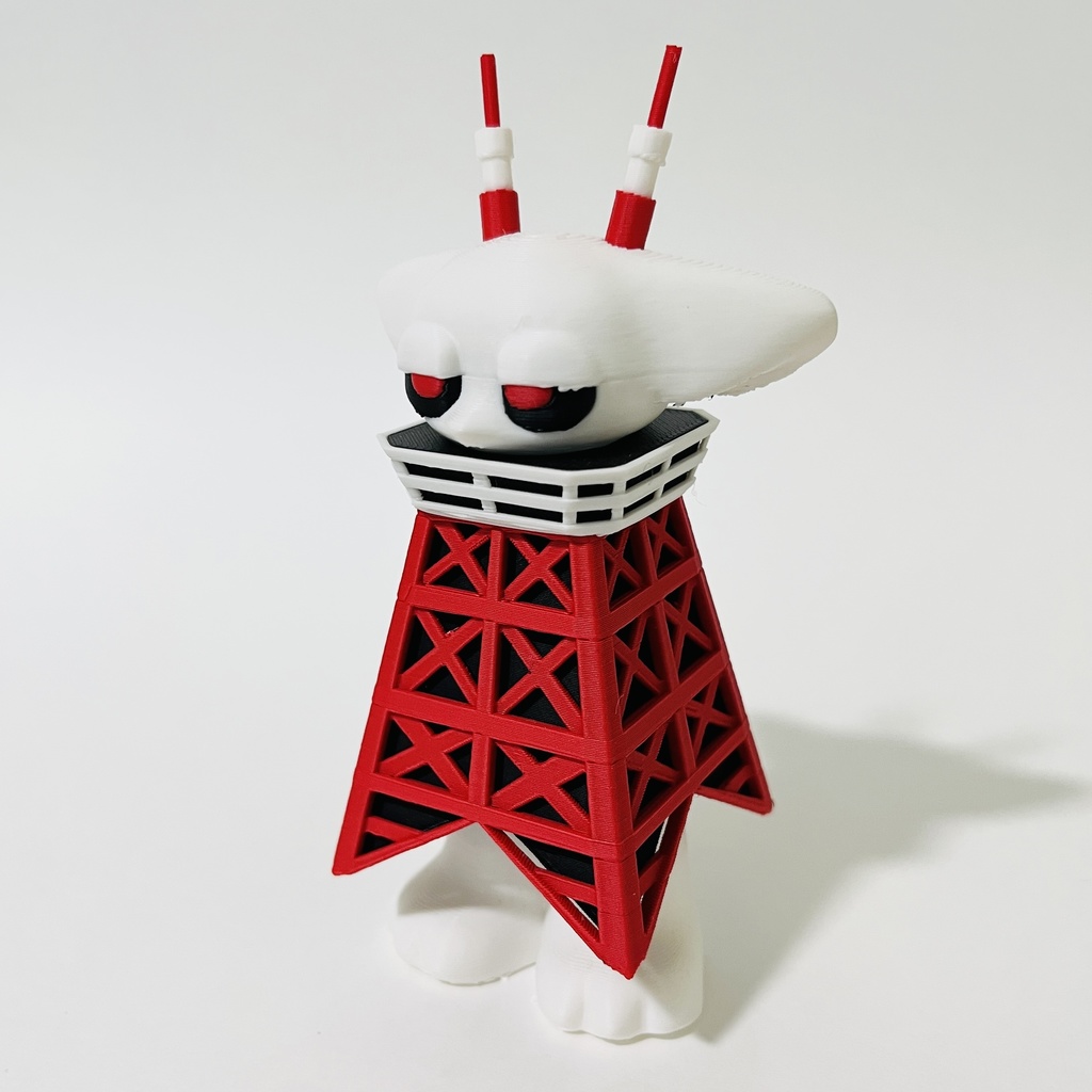 巨塔ケモ（鉄塔）フィギュア