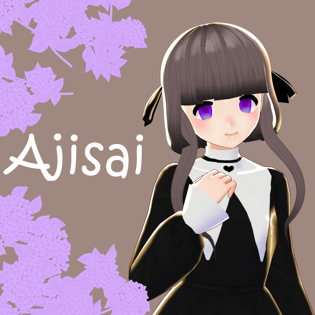 3Dモデル「Ajisai-アジサイ-」