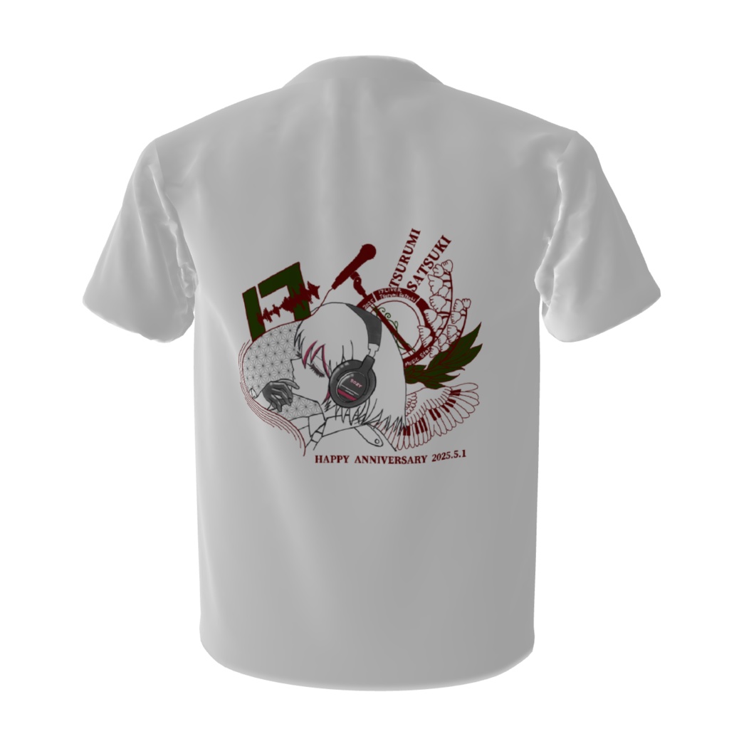 ハーフアニバーサリーTシャツver.すずらん