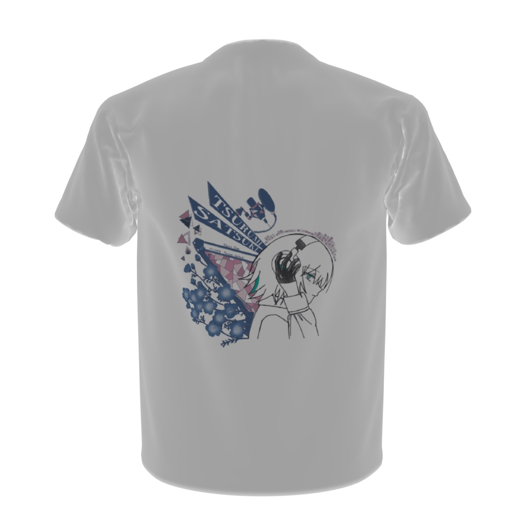ハーフアニバーサリーTシャツver.ネモフィラ