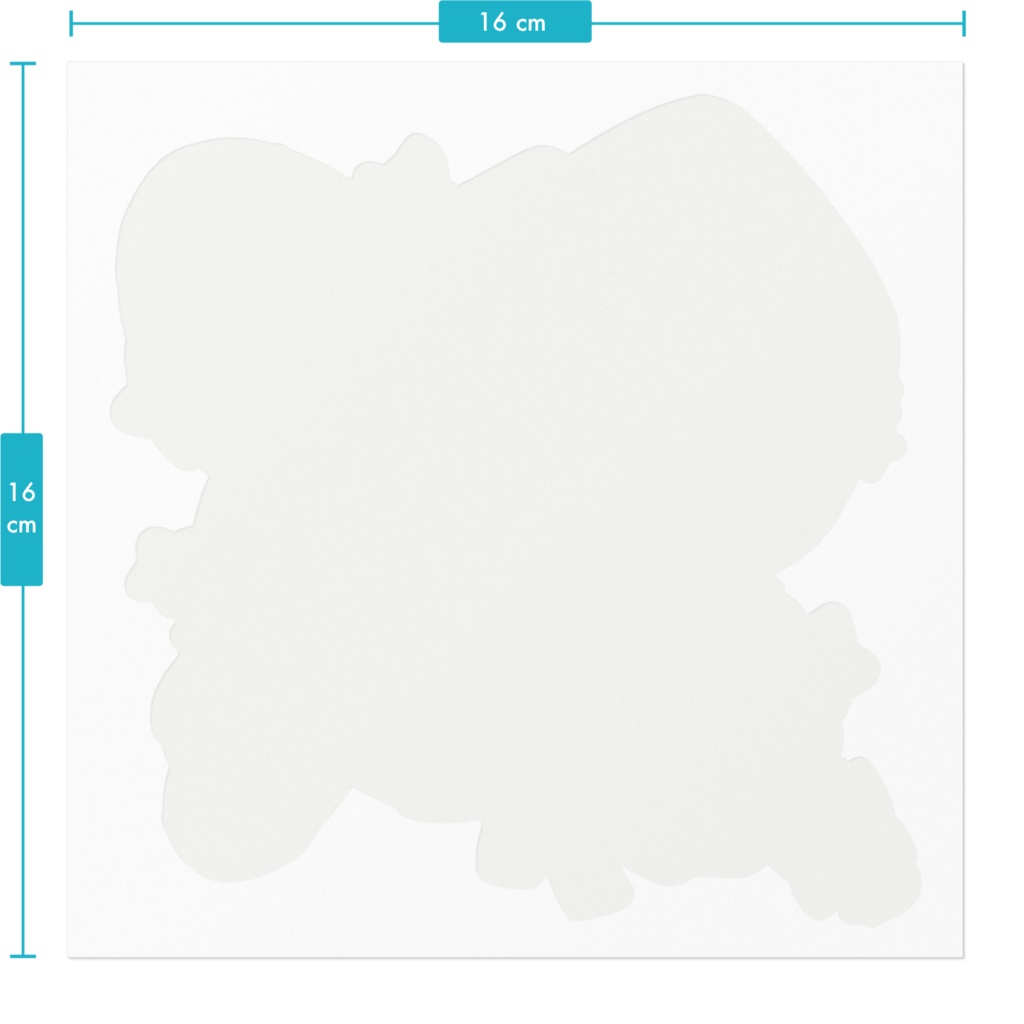 小道をぺたぺた!ステッカー(んーまっ!!)