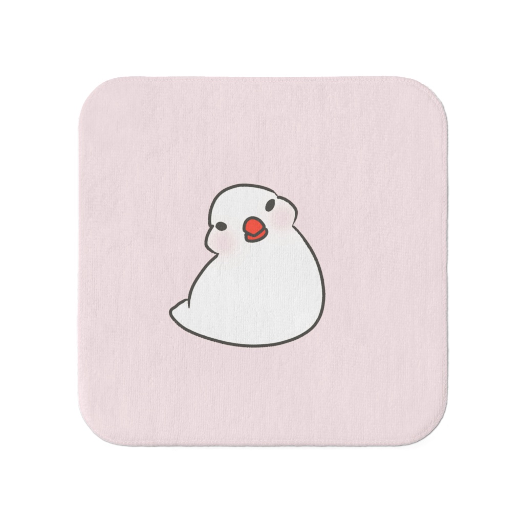 ぶんちょこ(文鳥)のタオル