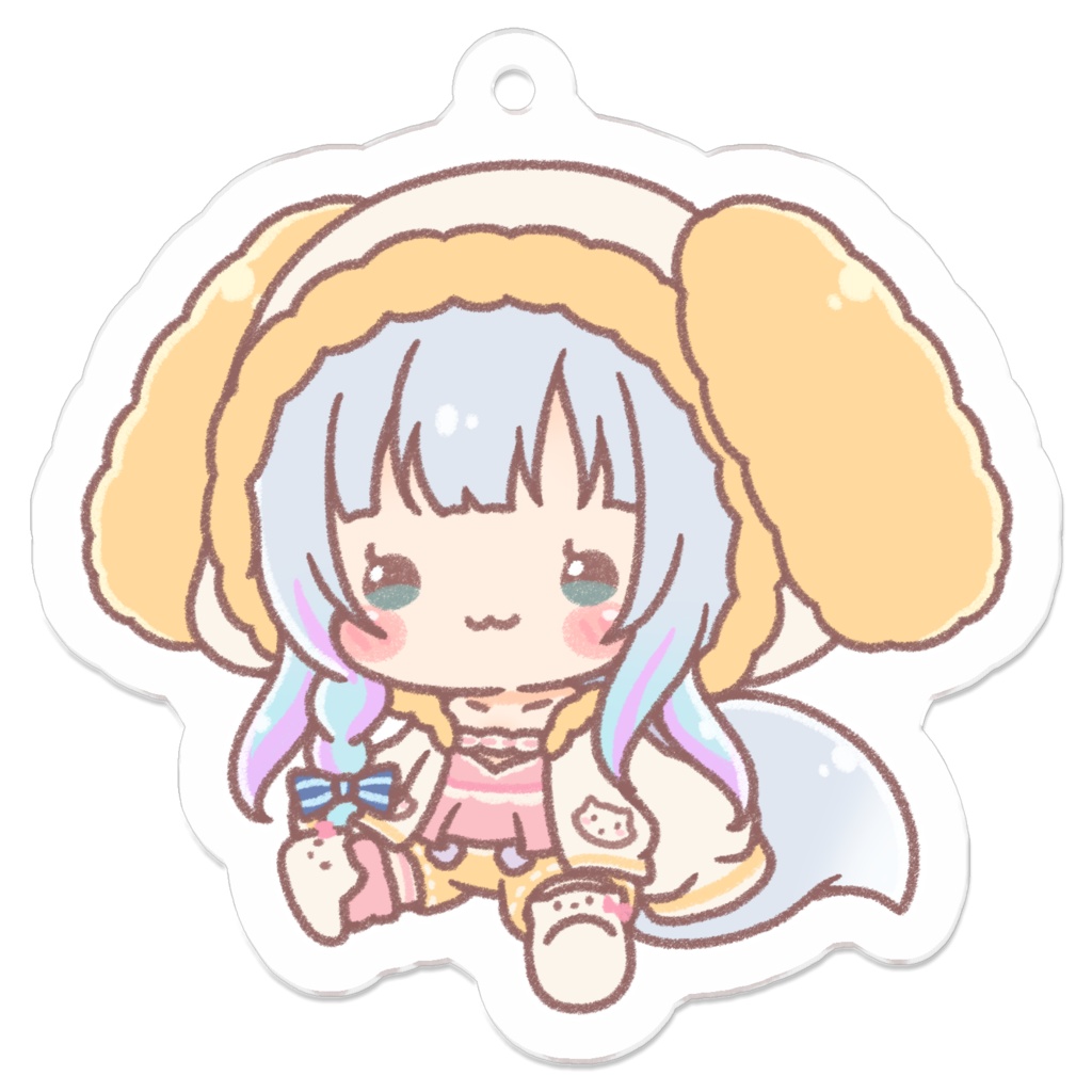 アクリルキーホルダー 部屋着