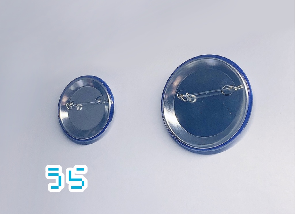 白猫いたずら缶バッチ