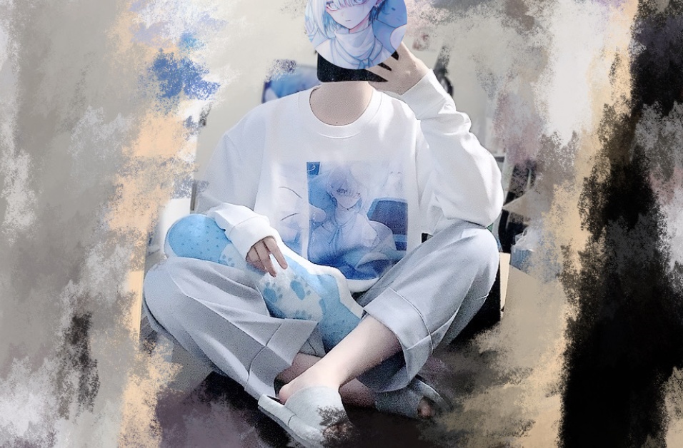 白猫推しスウェット