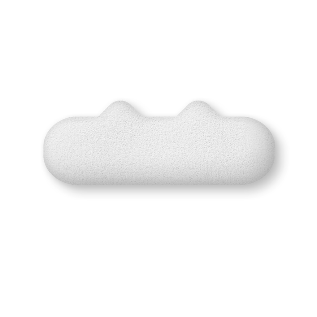 白猫絆創膏クッション