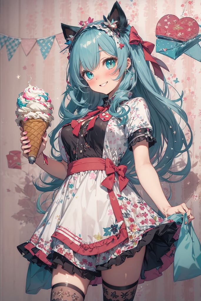 Retro Roller Skater Ice Cream Vendor（52枚）