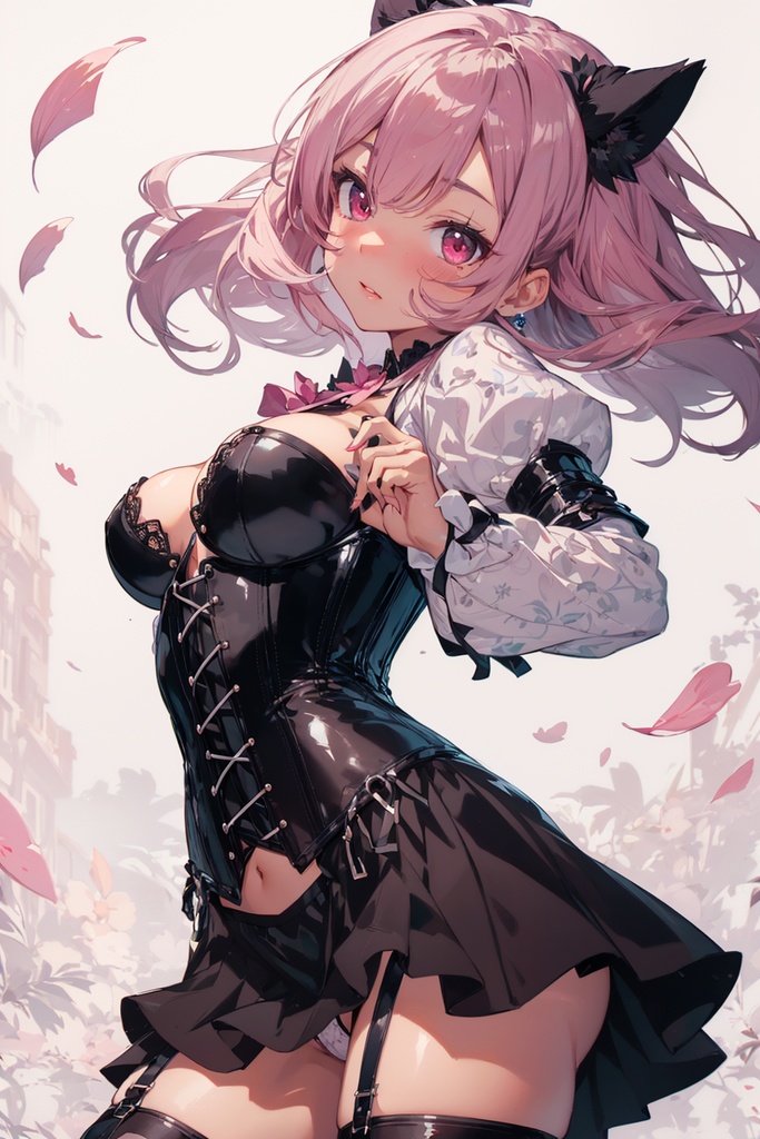 Black & Pink Corset（47枚）