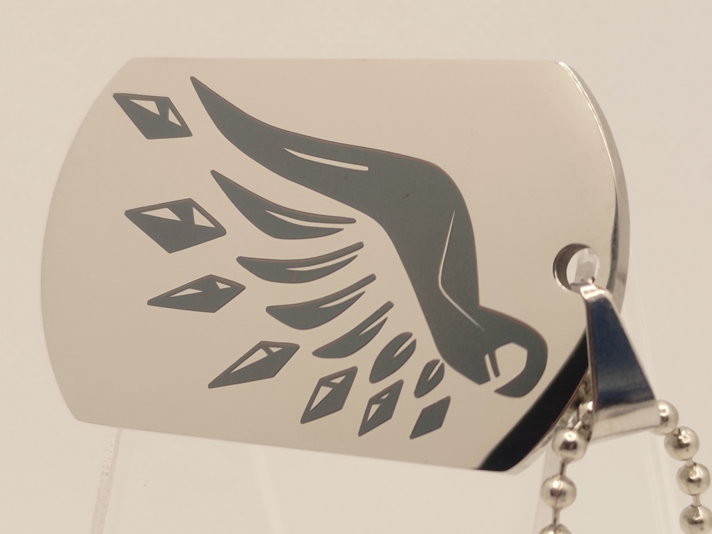 のりプロ 鷲羽アスカ ドッグタグ